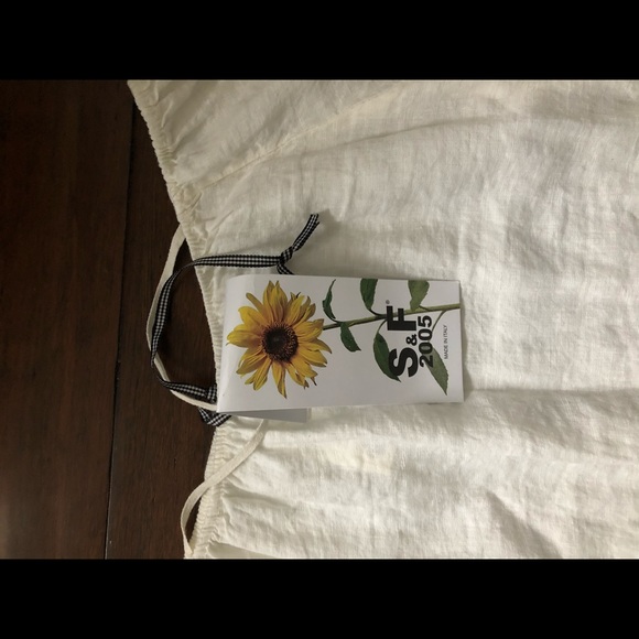 Off the shoulder linen dress - Picture 1 of 3